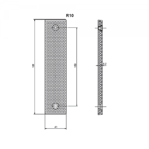 Catarifrangente R10