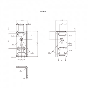 Staffa di supporto ST-5072