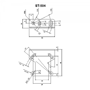 Staffa di supporto ST-504