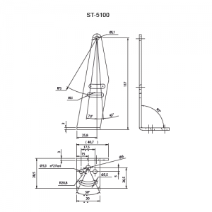 Staffa di supporto ST-5100